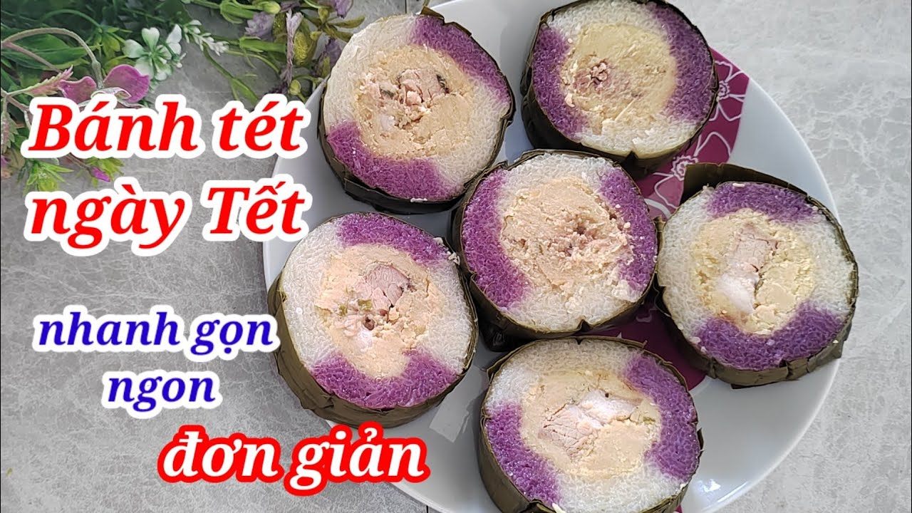 Cách gói bánh tét đậu thịt thơm  Ngon đơn giản tiết kiệm thời gian đón Tết sum vầy 2024🎇