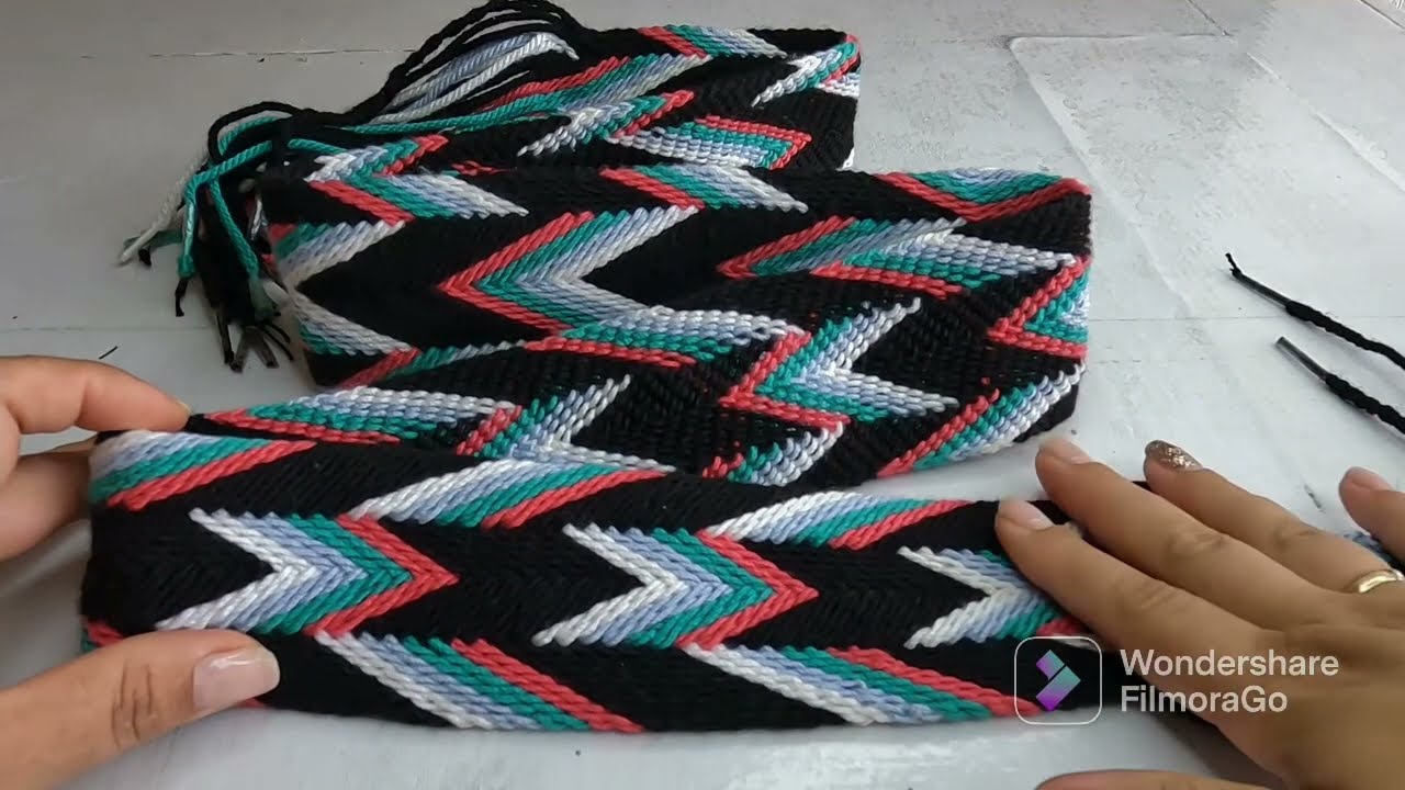 Fajon de 32 cordones #tutorial #wayuu #artesanal