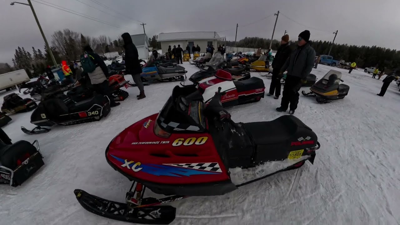 Woodridge, Manitoba 🇨🇦 Vintage snowmobile ride 2026  Part 3