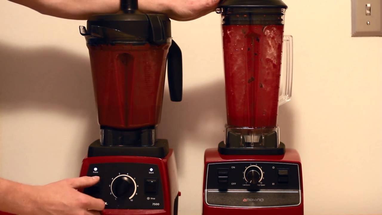 Aldi Ambiano Professional Blender Versus Vitamix 7500