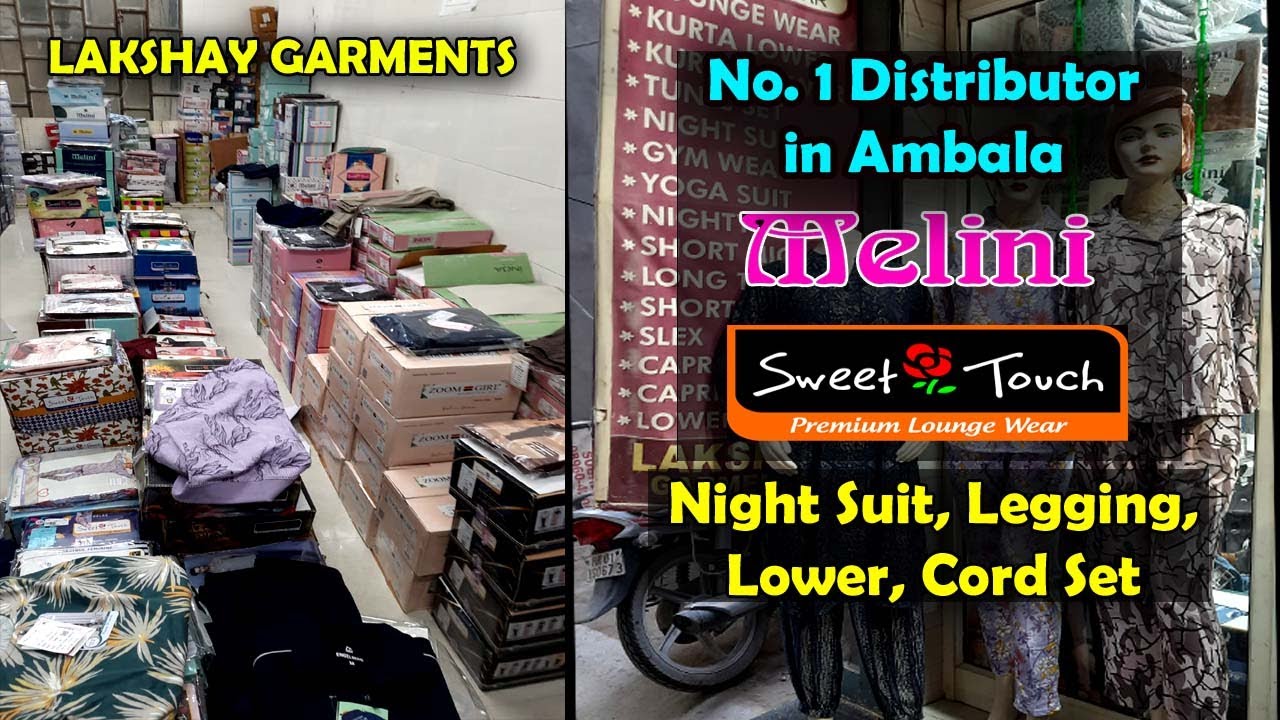 Melini, Sweet Touch Branded  Variety  | Ambala Cloth Market | Wholesale Market Ambala