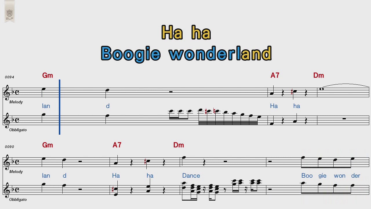 Earth, Wind & Fire   Boogie Wonderland POP Song Score Karaoke