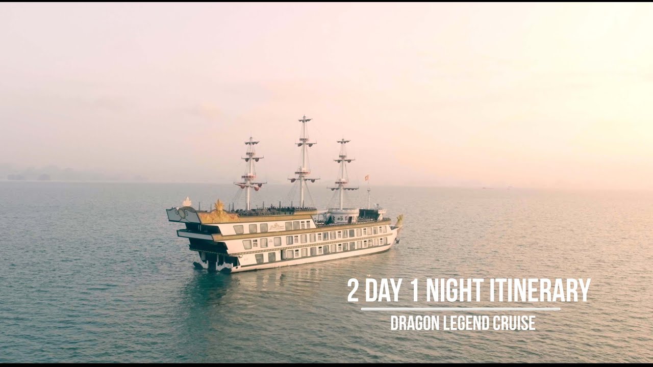 Halong bay cruise | Dragon Legend 2 day 1 night cruise itinerary