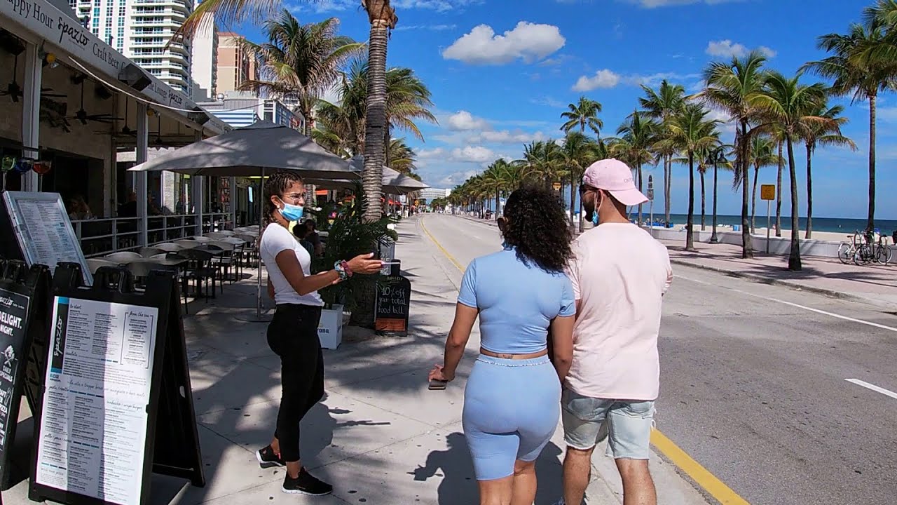 Fort Lauderdale Beach Walk Las Olas Beach FL