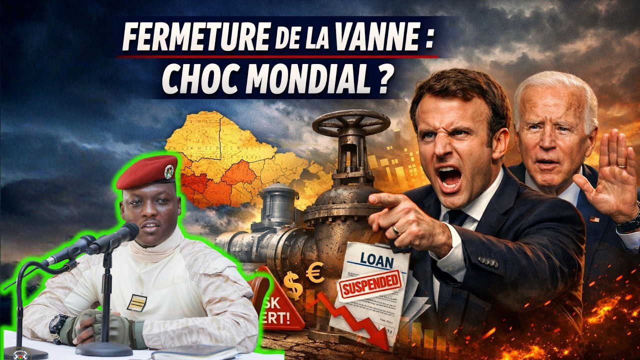 Le 10/10/2025 : vanne fermée, -30 % d’eau… Ibrahim Traoré révélé au monde
