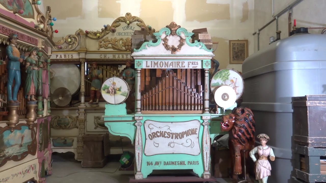 Orchestrophone Limonaire, Je cherche après Titine, du film "Les temps modernes"