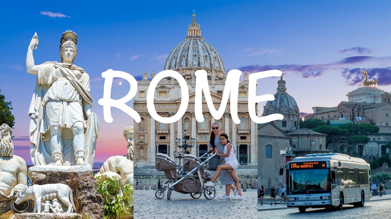 Surprise Vacation | Travel to- Italy/Rome | #Family #trip with #twins #toddlers
