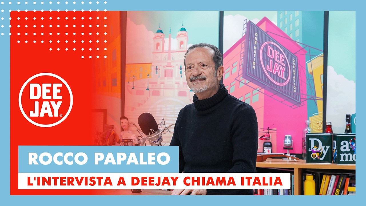 Rocco Papaleo a Deejay Chiama Italia con il film 