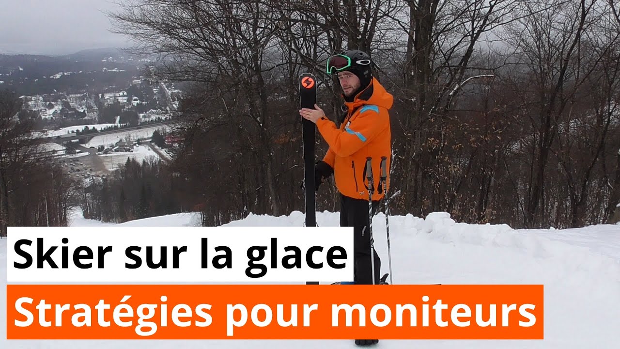 Stratégies pour enseigner à skier sur la glace