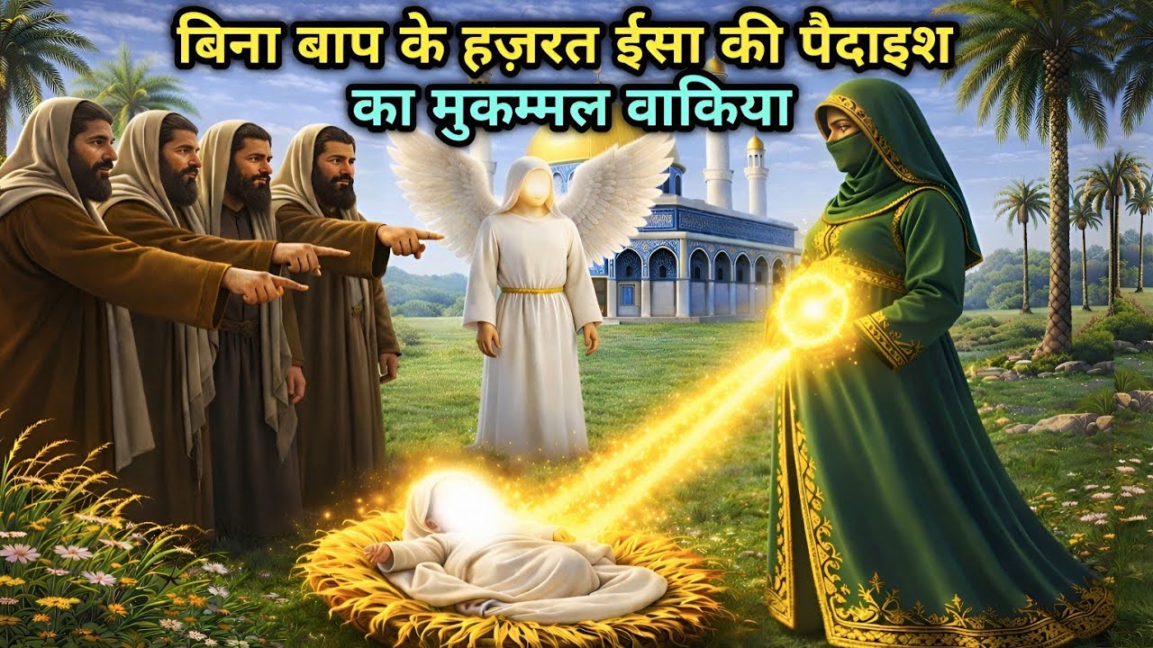 Hazrat Isa AS ki paidaish ka mojza | Hazrat Essa Jesus Christ Best Moral Story | Hidayat-e-Islam 