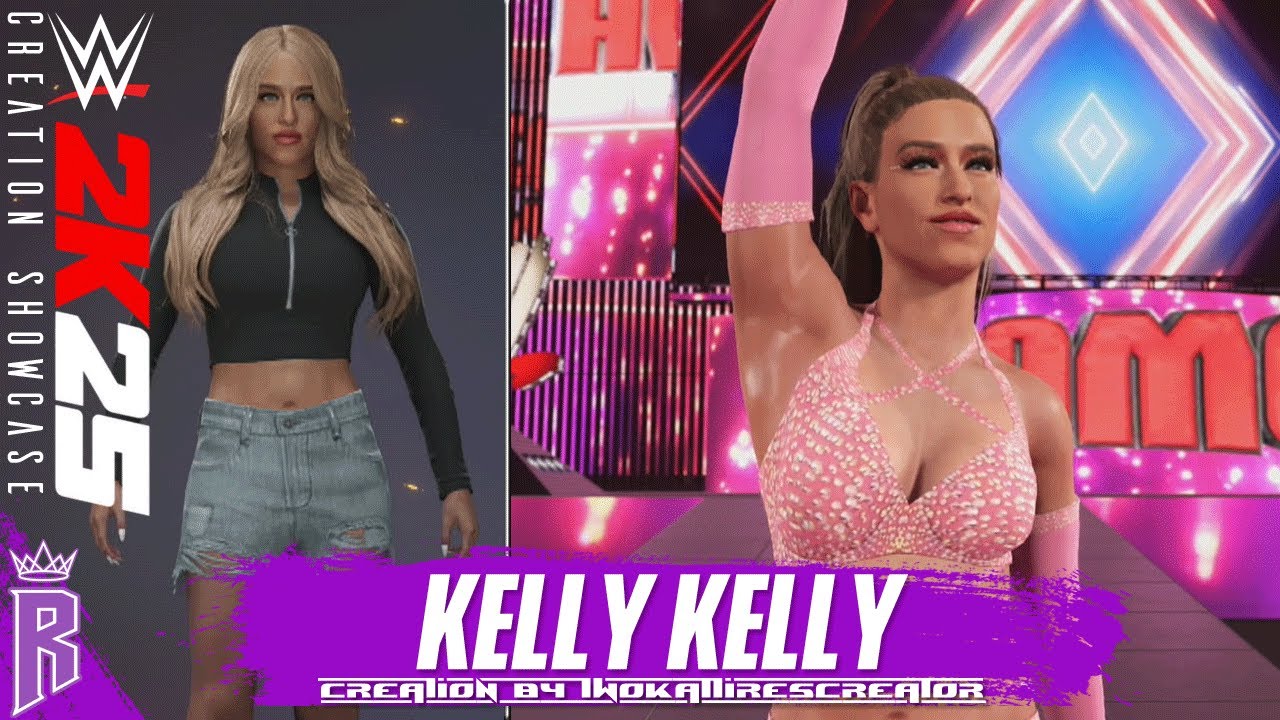 WWE 2K25 Creation Showcase: Kelly Kelly #WWE2K25 #KellyKelly