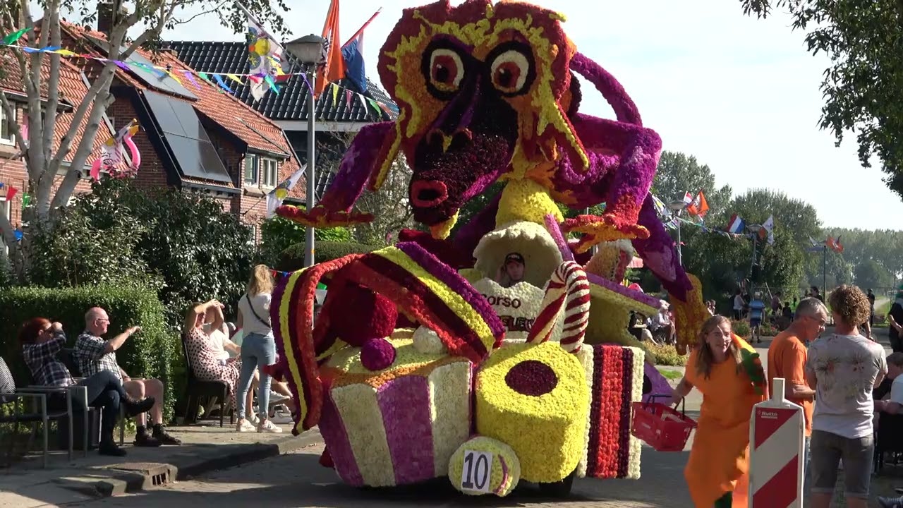 Bloemencorso Winkel 2024  eerste ronde