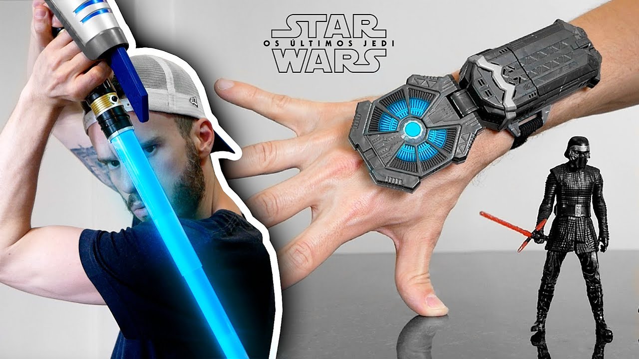 STAR WARS - COLEÇÃO DE BRINQUEDOS OS ÚLTIMOS JEDI!! Hasbro Toys Star Wars The Last Jedi