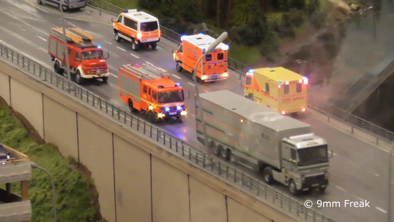 Miniatur Wunderland - Feuerwehr Knuffingen + FDNY USA