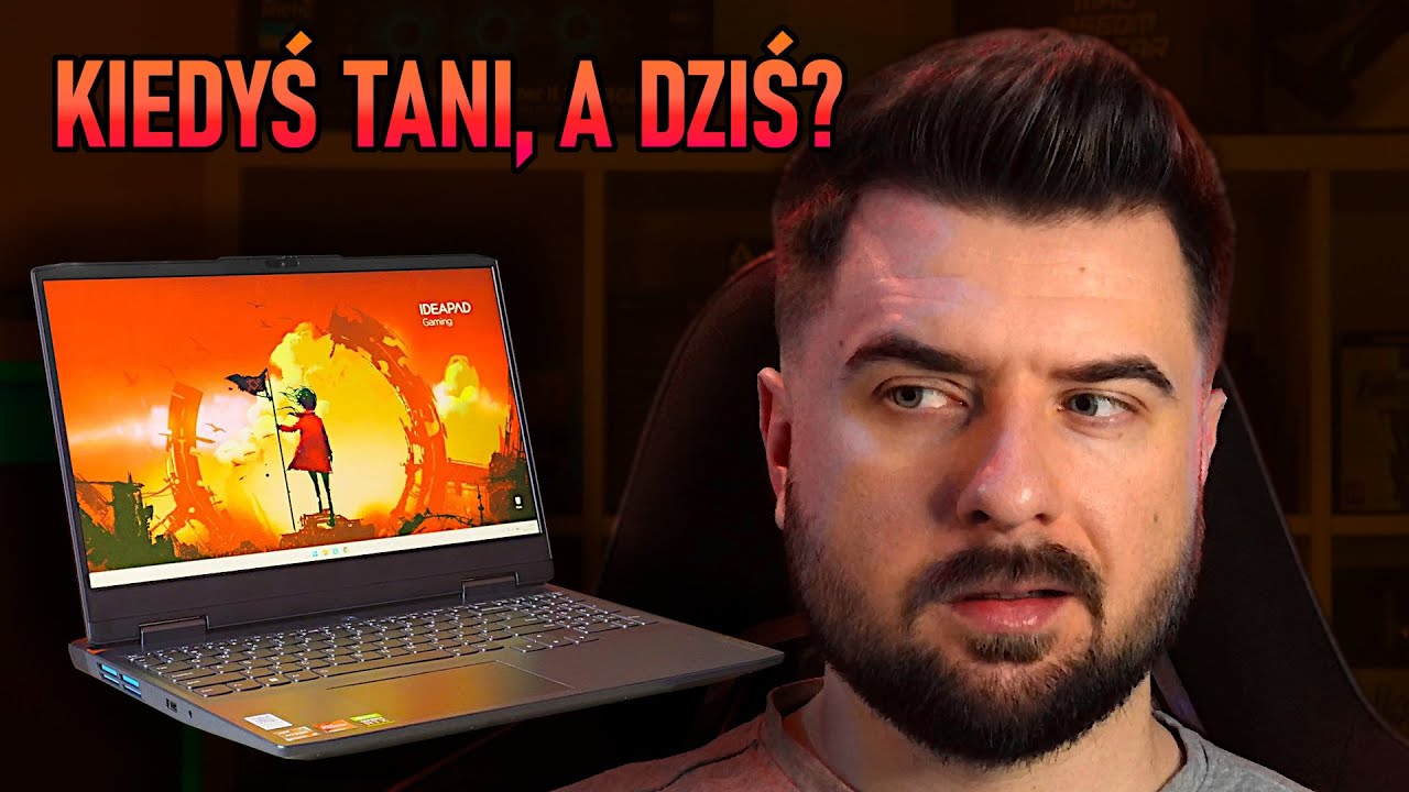 Kiedyś TANI laptop do gier, a dziś? Test i recenzja Lenovo Ideapad Gaming 3