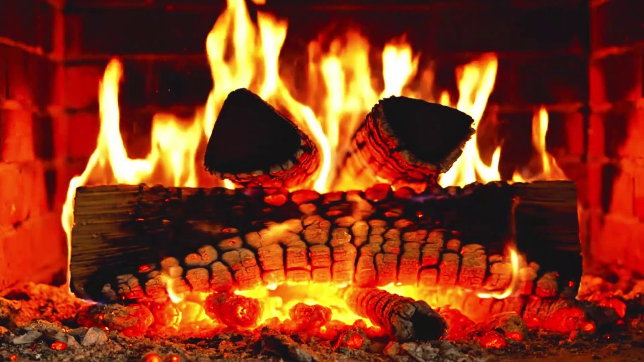🔥 Cozy Fireplace Ambience for Deep Sleep | Relaxing Crackling Fire Sounds (4K)