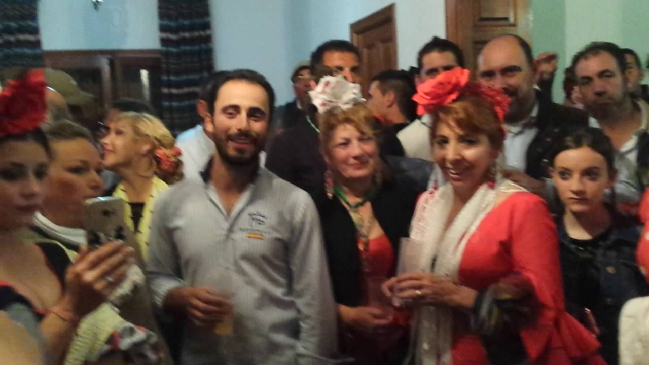 Casa de Essencia Rocio 2016 2 Jaquin y Quique con Emilio acompañando