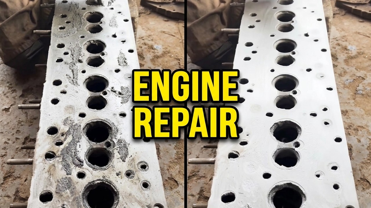 Complete Diesel Cylinder Head Repair & Maintenance | Heavy Duty Truck Engine