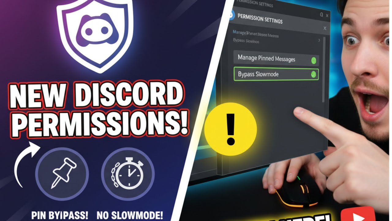 Discord New Role Permissions Update: Pin Messages & Bypass Slowmode Explained! (2026)