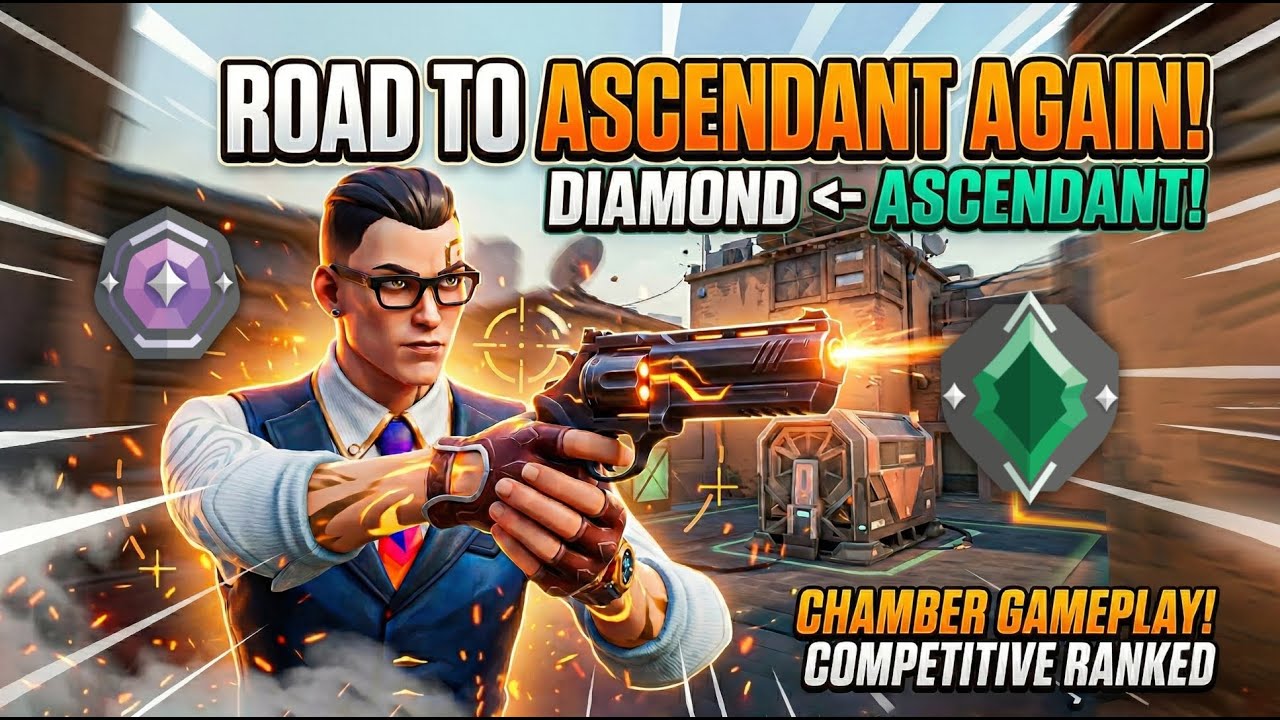 Road to Ascendant Again ⚡ Diamond Competitive Live | VALORANT Ranked