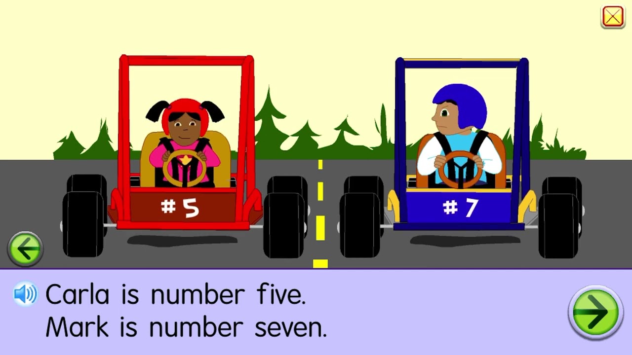 car race starfall