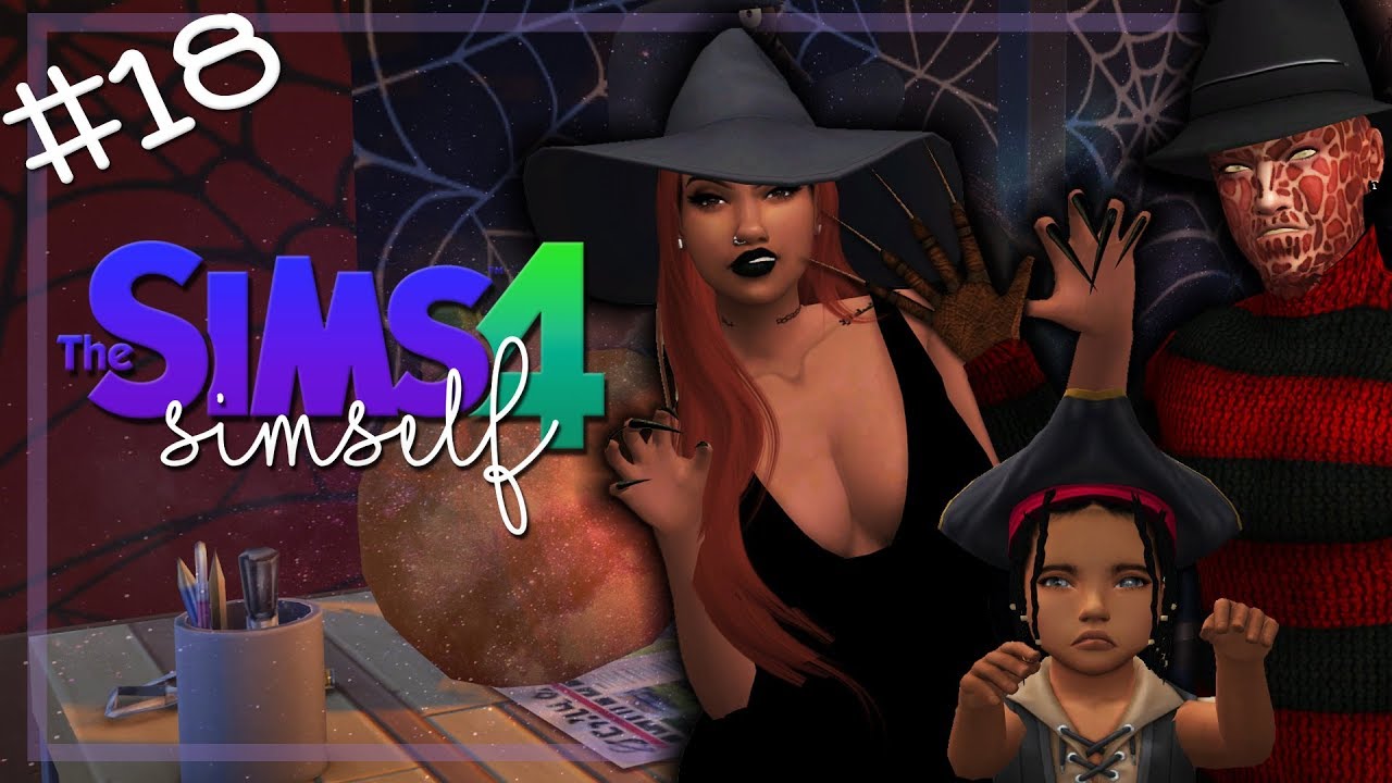 HALLOWEEN PARTY! 🎃 | LET'S PLAY THE SIMS 4 | SIMSELF | Part #18