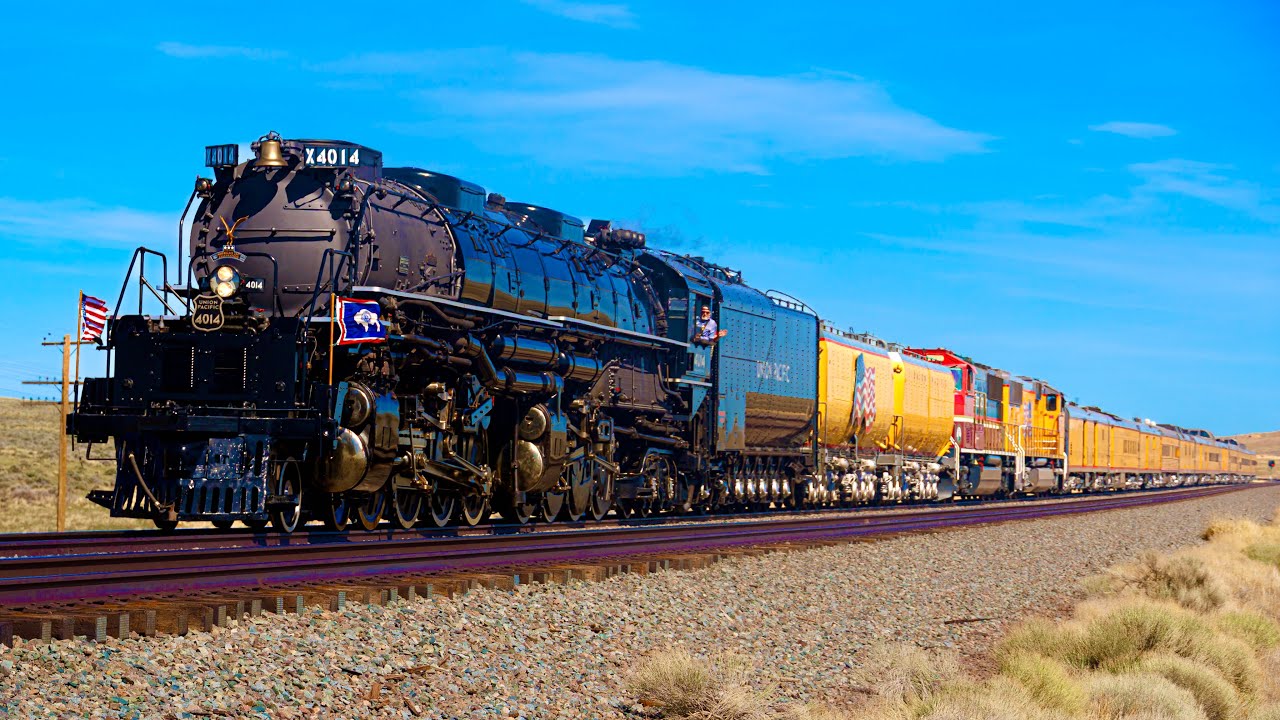 UP Big Boy Coast-to-Coast Tour 2026! World Famous UP 4014 Rolling across Wyoming!!