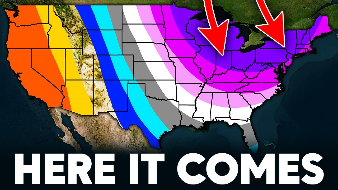Models Show MAJOR Arctic Fronts... Severe Weather & Even Snow?