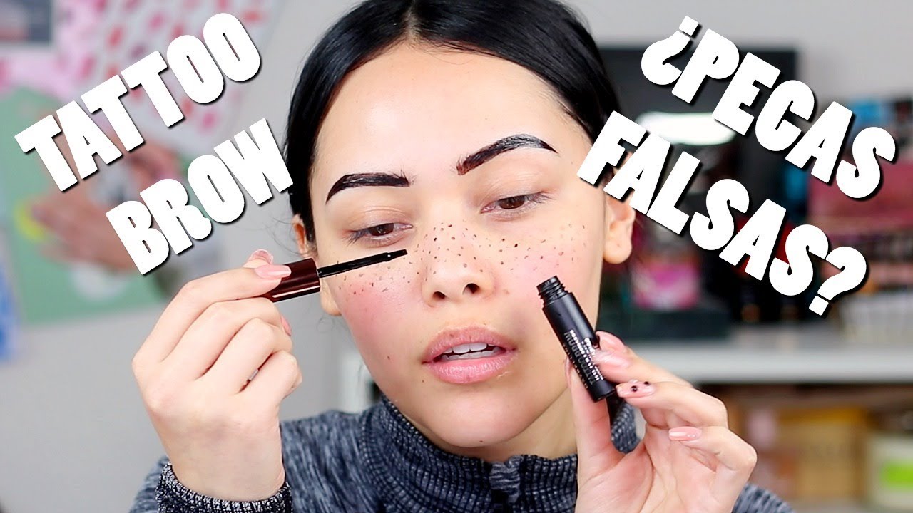 Pecas falsas con el Tattoo Brow de Maybelline ¿funciona? ||| Lilia Cortés