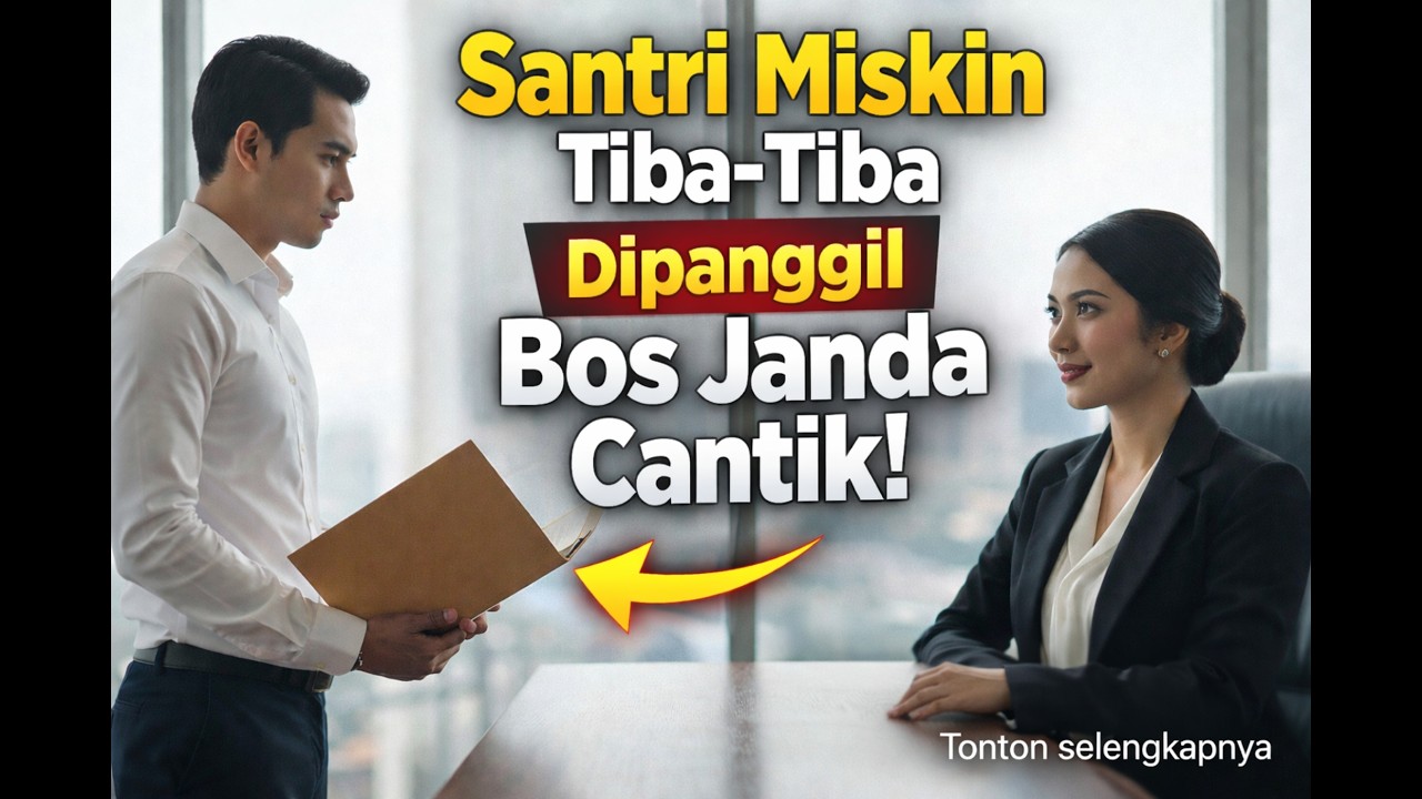 Ditolak Karena Miskin, Santri Ini Dipanggil Bos Janda Cantik… Tak Ada yang Siap dengan Keputusannya!