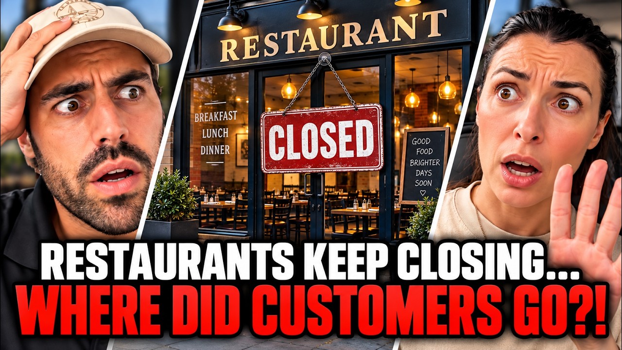 American Restaurants Keep Closing -Why Are Customers Showing Up Less?