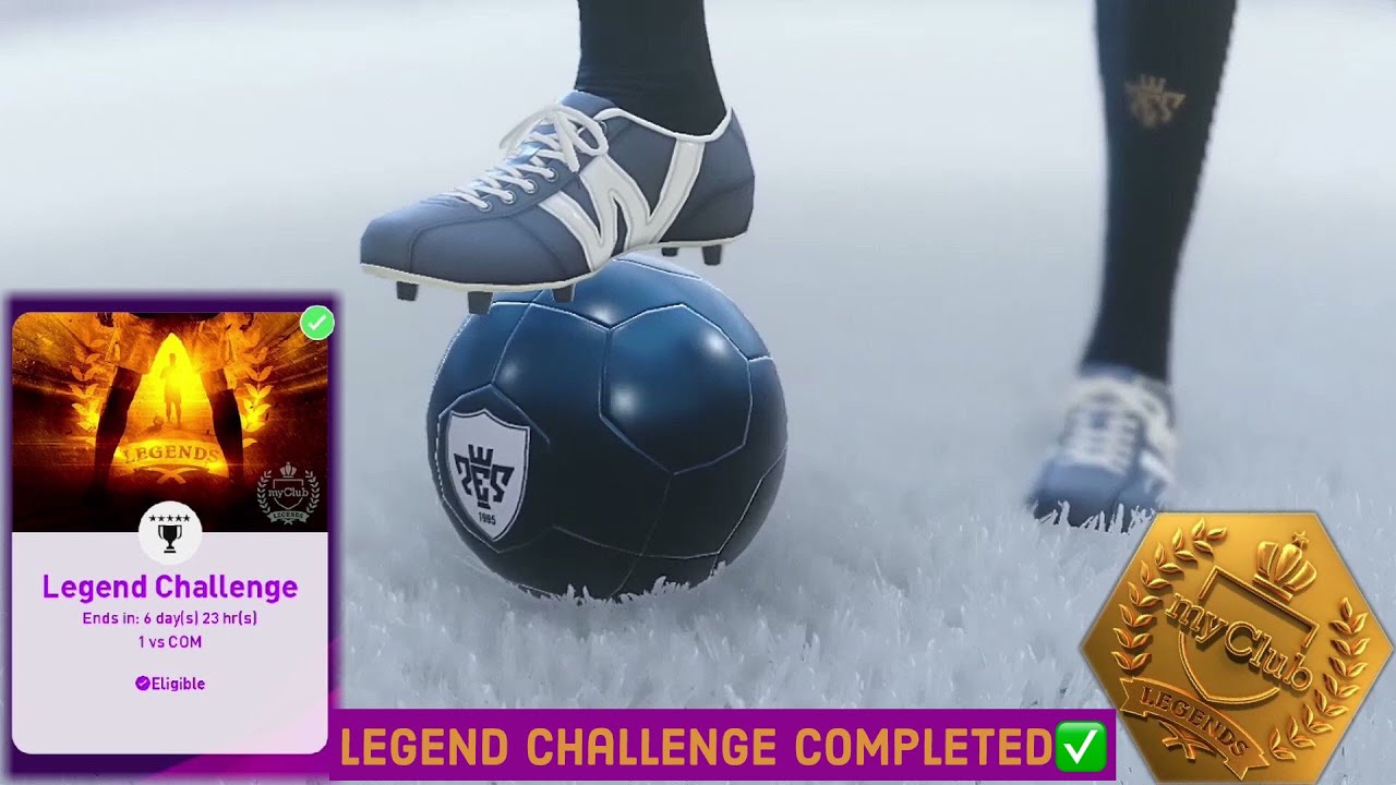 PES 2020 - winning the Legend Challenge and unpacking the best Legend on the game
