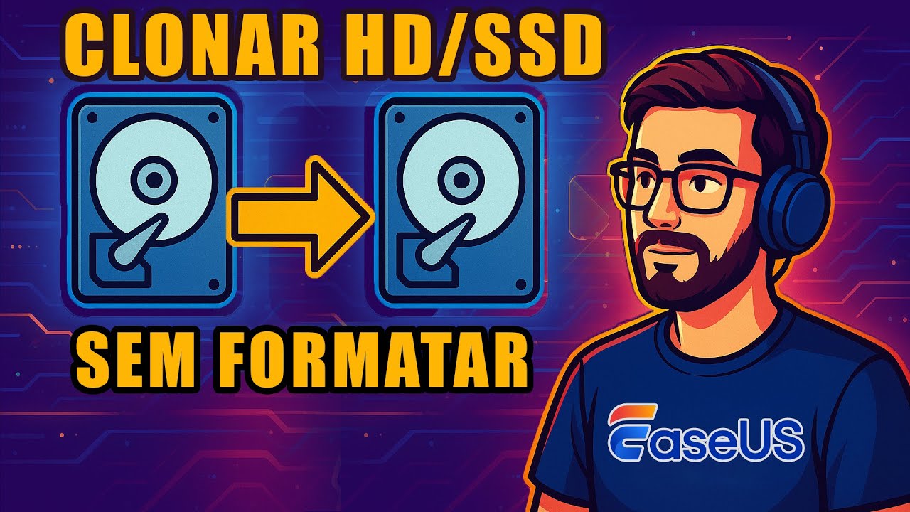 Como CLONAR HD e SSD em 5 MINUTOS (EaseUS Disk Copy)