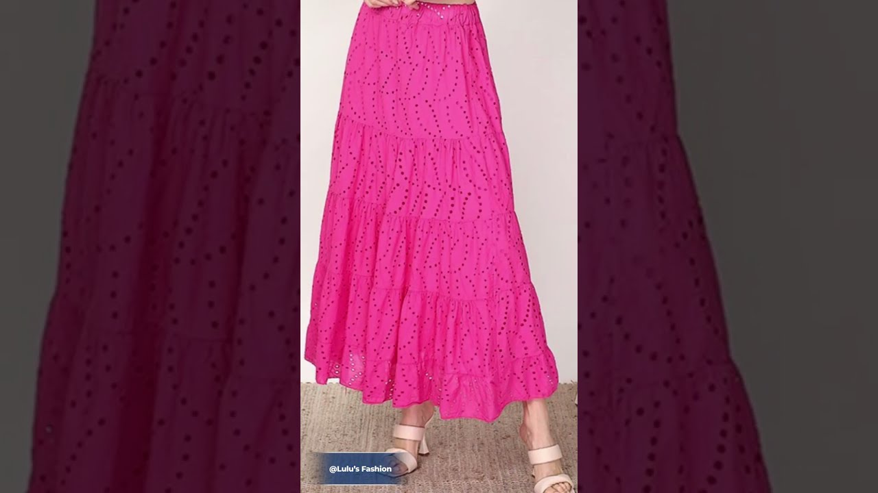 HERMOSAS FALDAS LARGAS  //Long Skirts #verano #shortsvideo