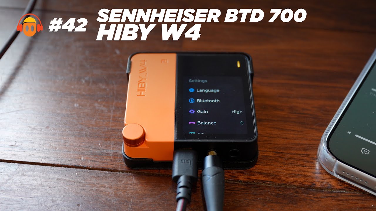 Еженедельное обновление №42: Sennheiser BTD 700 Bluetooth TX / HiBy W4 Bluetooth RX