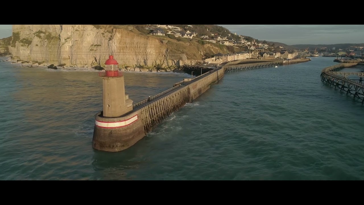 Entrée du port de Fécamp