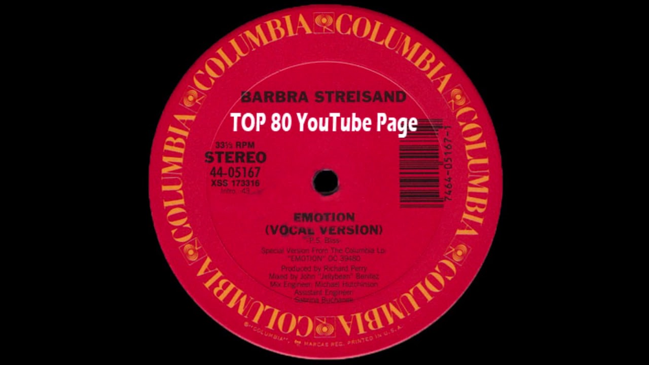 Barbra Streisand - Emotion (A John 