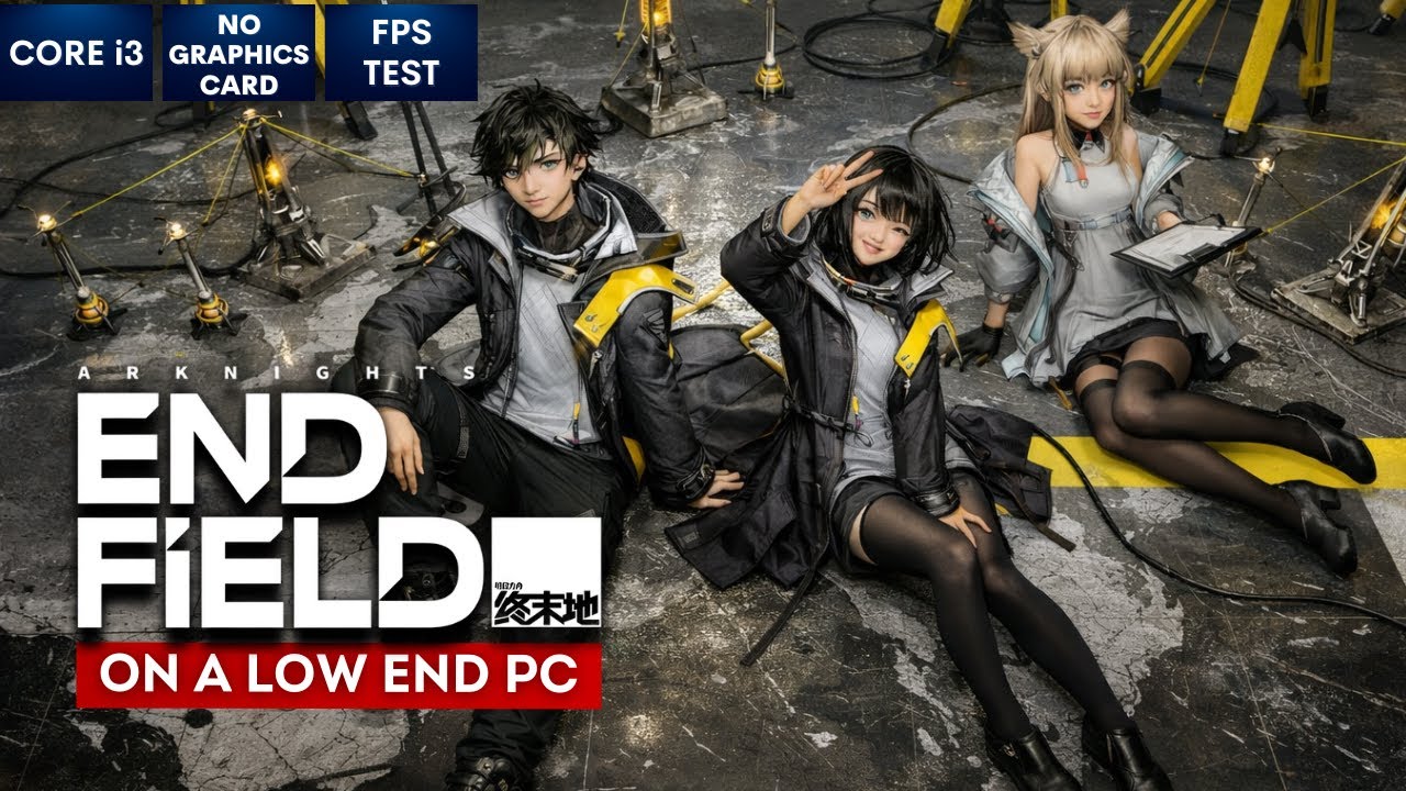 Arknights Endfield on Low End PC | NO Graphics Card | i3