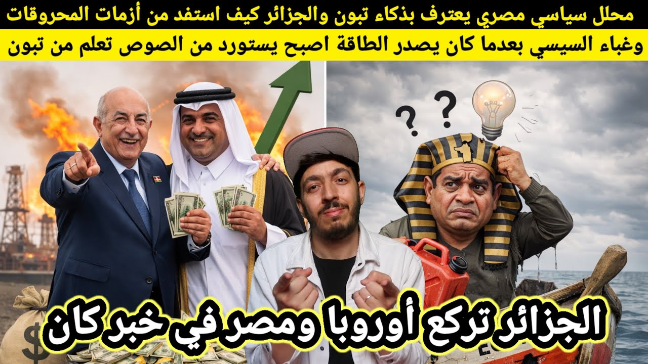 Посмотрите, что сказал египетский политолог о Теббуне и его хитрости в использовании нефтяного кр...