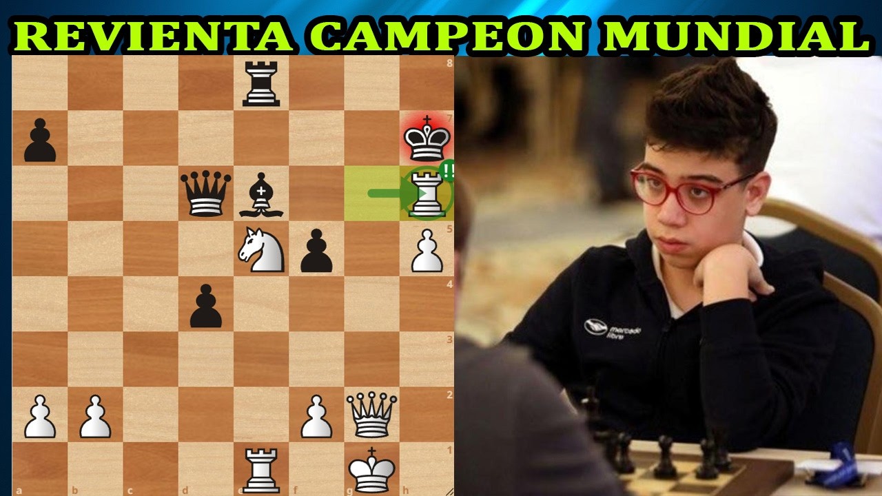 FAUSTI FULMINA CAMPEON MUNDIAL Faustino Oro vs Andy Woodward Chess Kid Youth Championships 2026