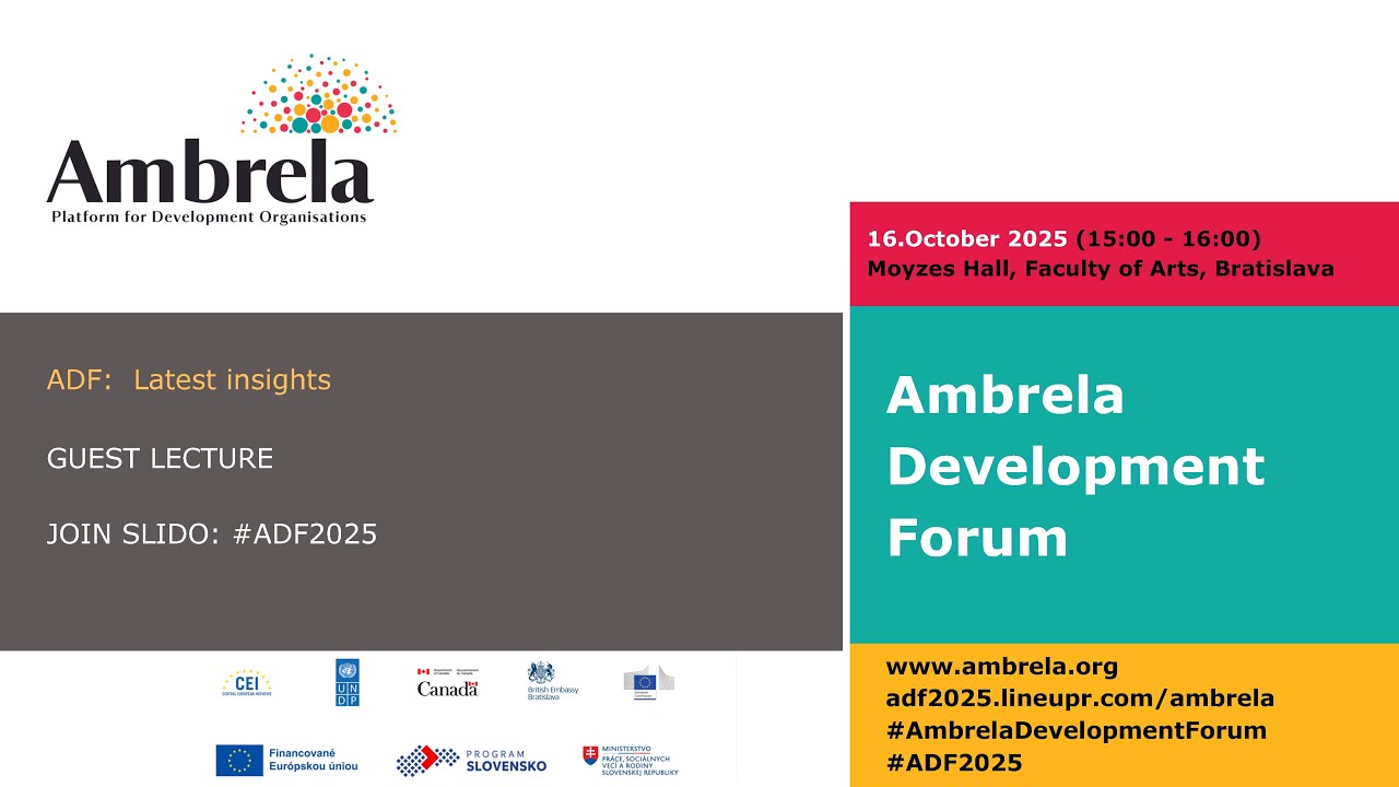 Ambrela Development Forum 2025: Guest lecture by Dr. Hugo Slim (Oxford University)