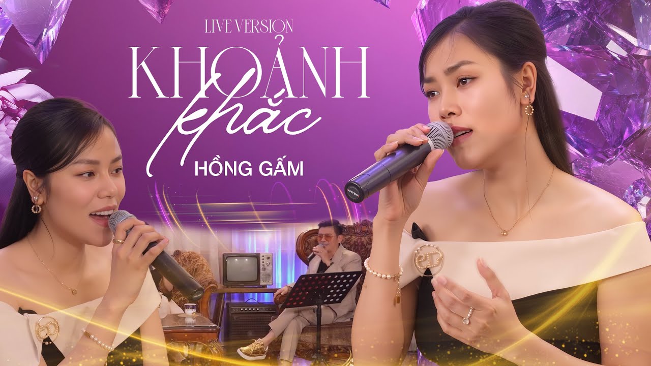 KHOẢNH KHẮC - HỒNG GẤM | LIVE VERSION at MAI QUỐC HUY SHOW