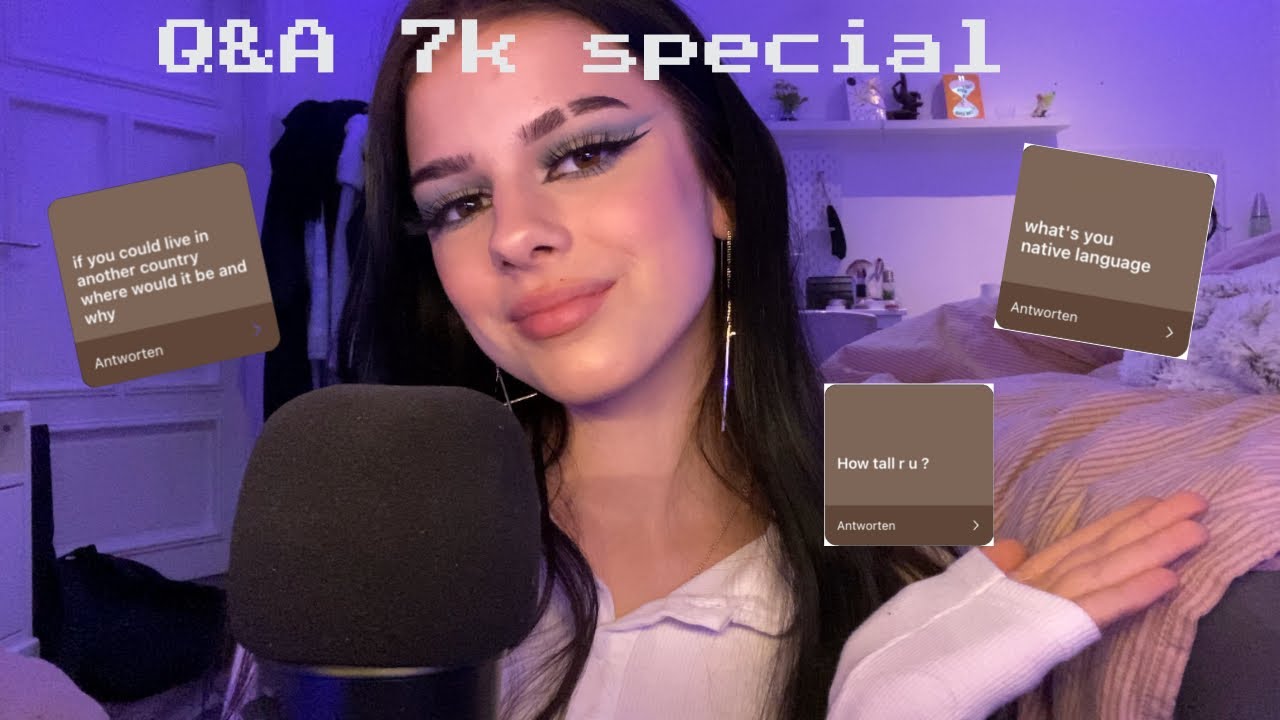 Q&A [7k special 💜] | ASMR