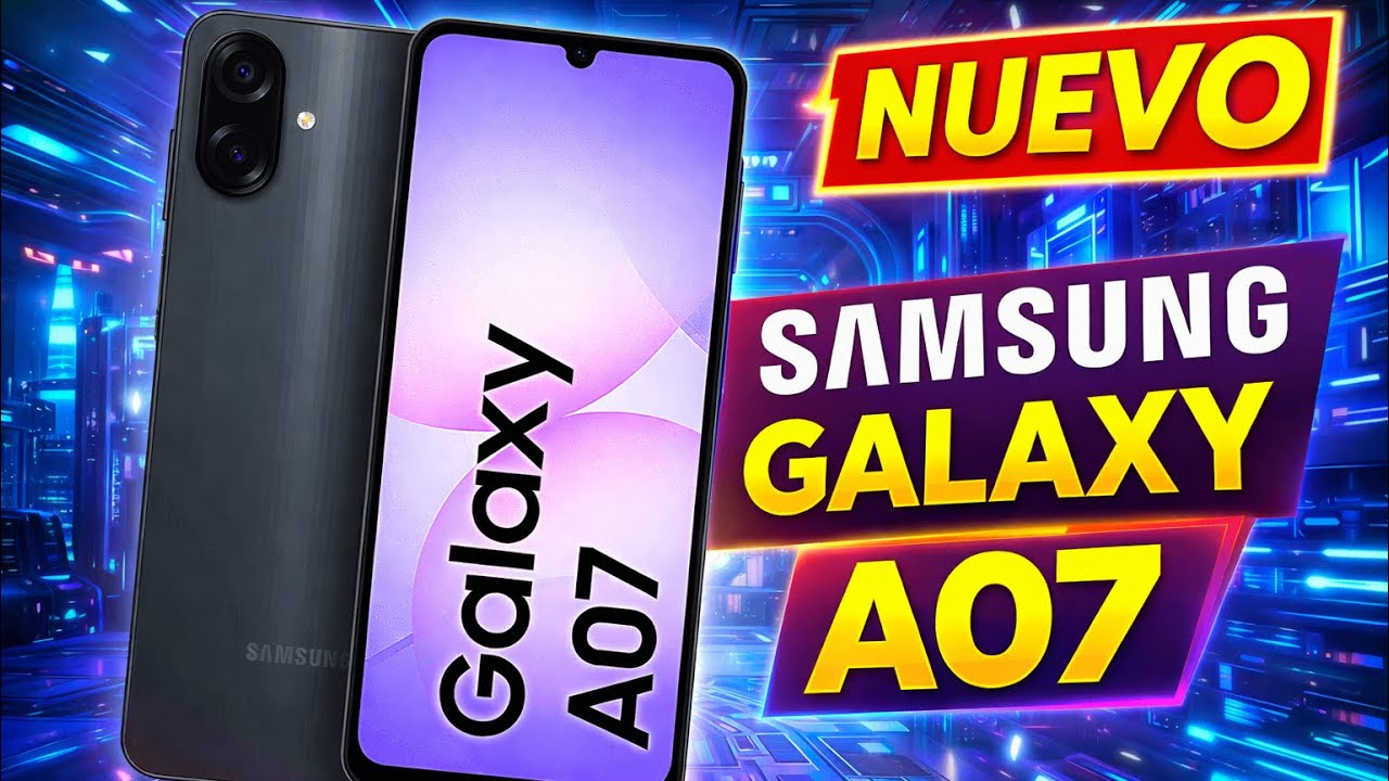 Samsung Galaxy A07 / Unboxing y Especificaciones 