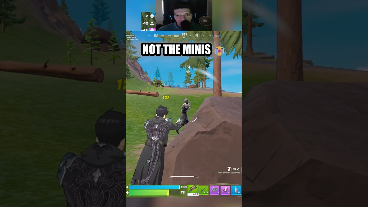 Bro Pulled Minis Instead of His Gun 💀