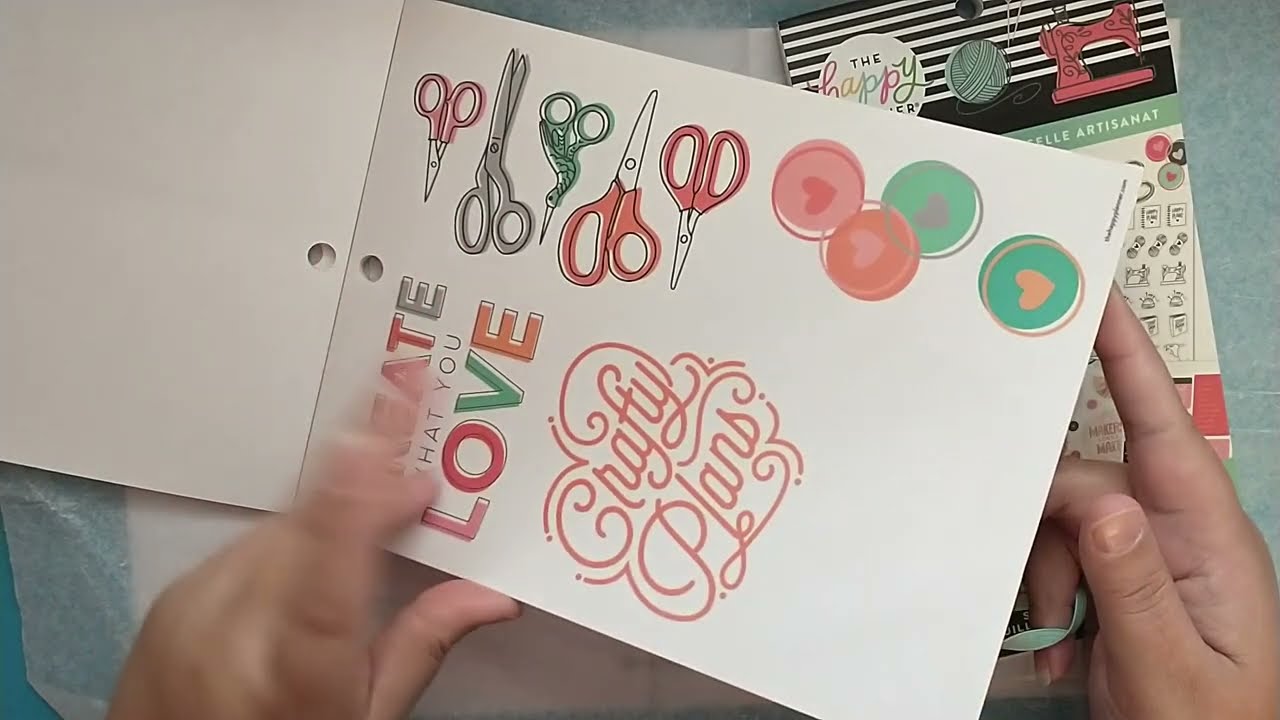 Plan with Me / March / National Craft Month / Classic Happy Planner
