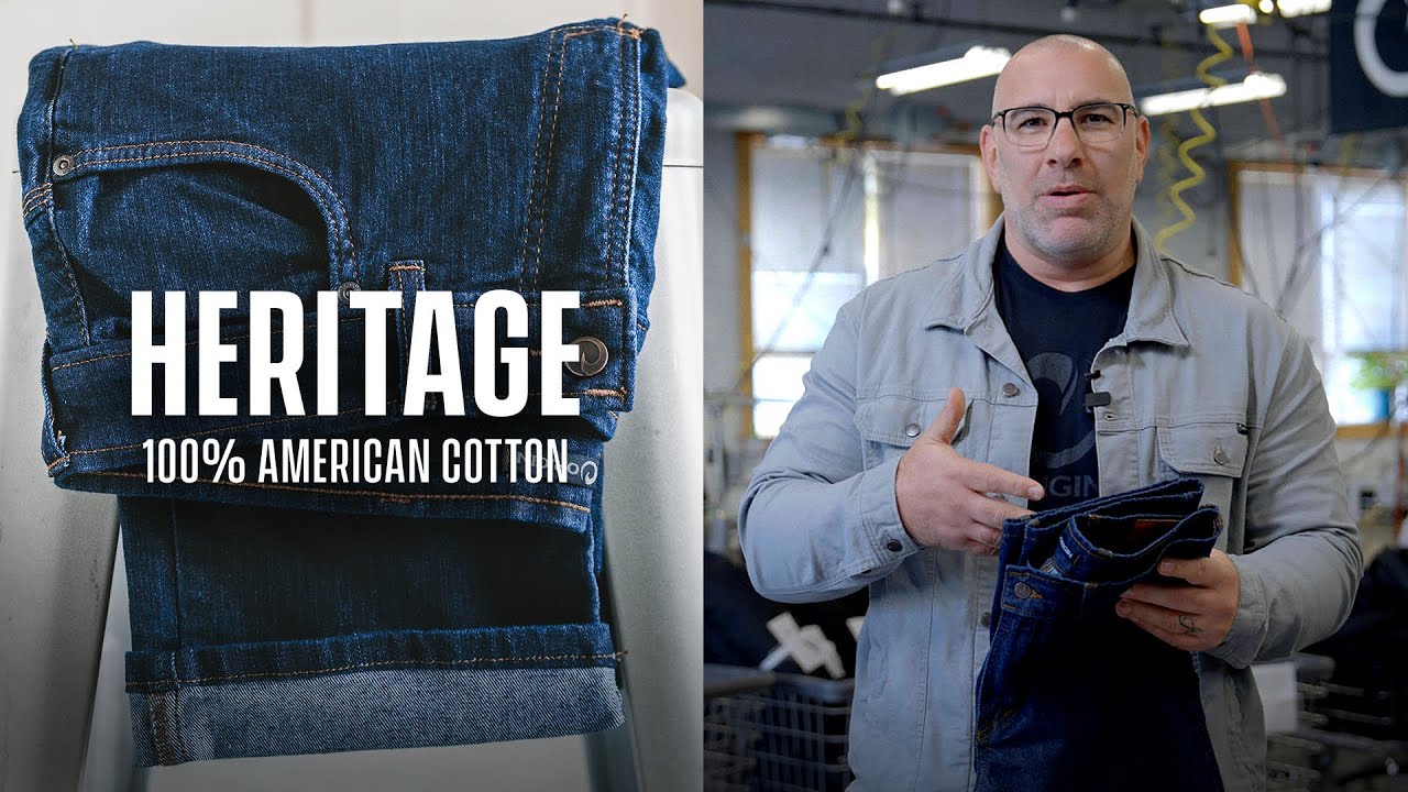 Возвращение настоящего денима | Джинсы Heritage Cotton Jeans от Origin USA