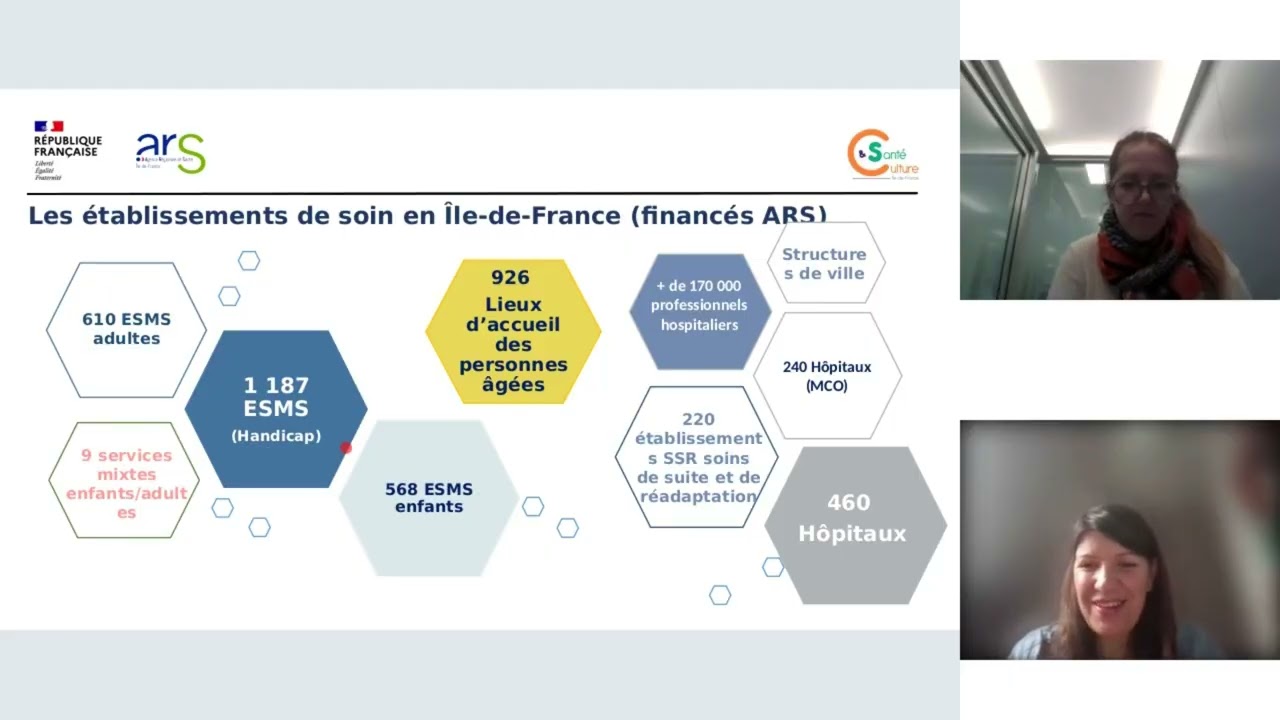 Webinaire - Présentation de l’appel à candidature Culture et Santé en Île-de-France 2026