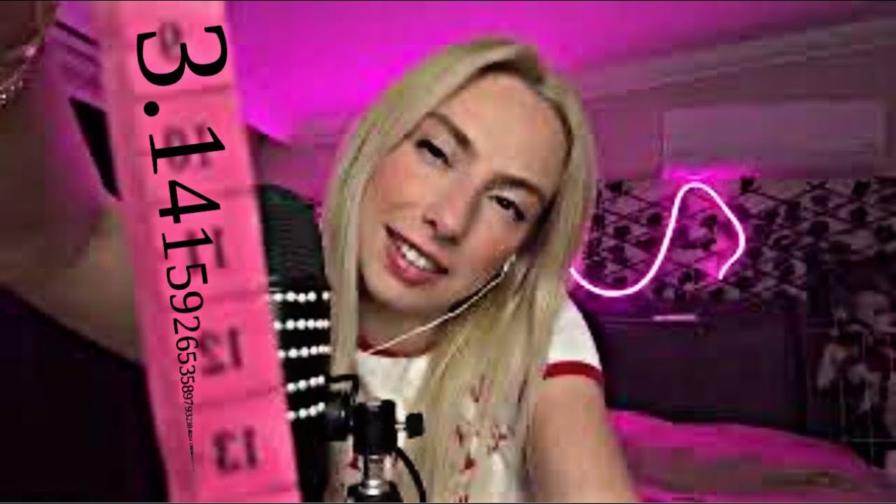 ASMR uyumadan önce seni ölçüyorum 📏😴Roleplay ,drawing on your face visuals