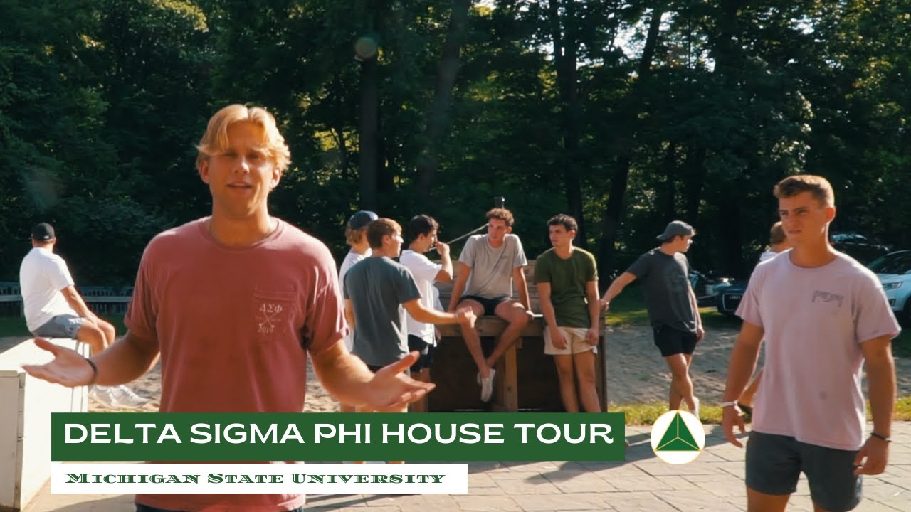DELTA SIGMA PHI HOUSE TOUR I MICHIGAN STATE